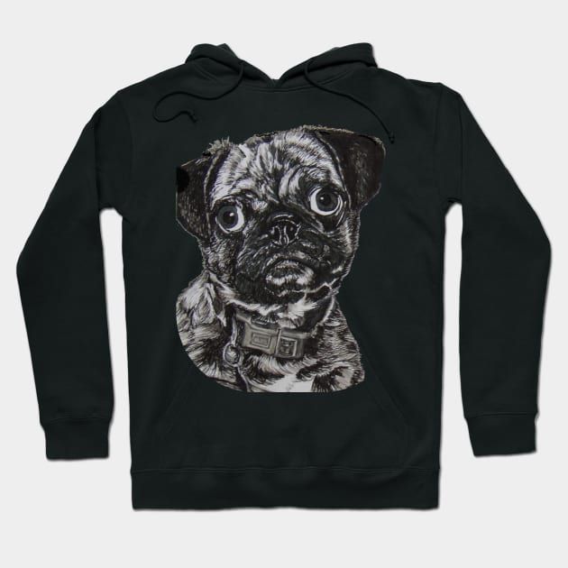 In need of cuddles!!! ....Pug Hoodie by angipangi7